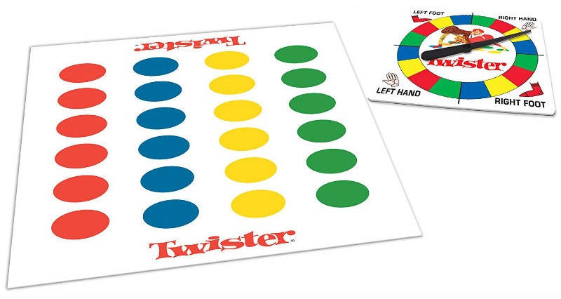 nadie Detener clímax Juego "Twister loco". De 21:00 a 24:00 horas. Actividad gratuita. | Portal  oficial del Ayuntamiento de Miguelturra
