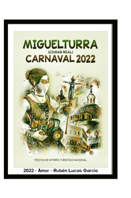 imagen Carnaval Miguelturra 2022 obra de Rubén Lucas García
