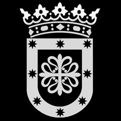 imagen escudo ayuntamiento thumbail, blanco sobre negro