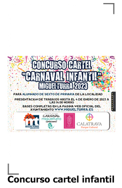 minicartel Cartel Infantil Carnaval 2023