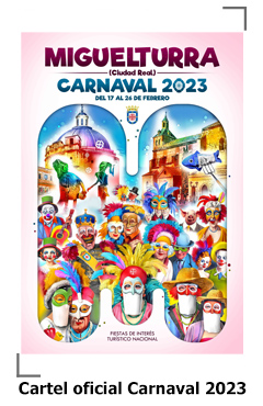 cartel anunciador del Carnaval 2023 de Miguelturra