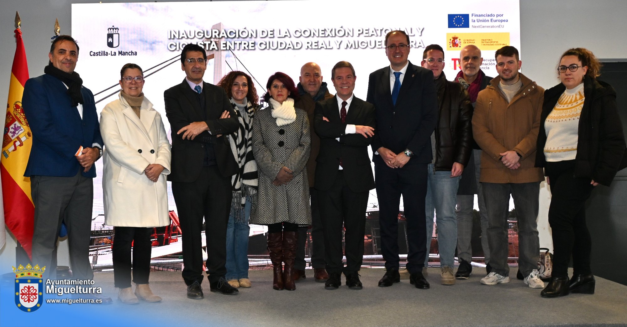 inauguración pasarela , diciembre 2025