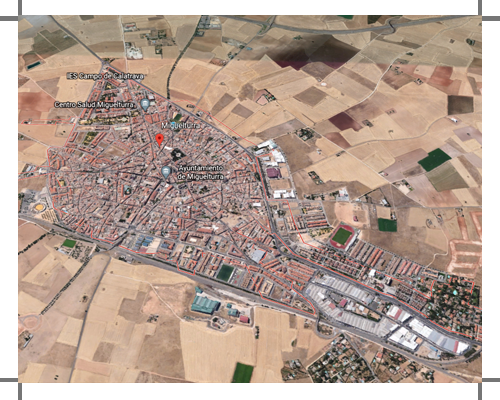 imagen de Miguelturra a vista de satélite, Google Earth