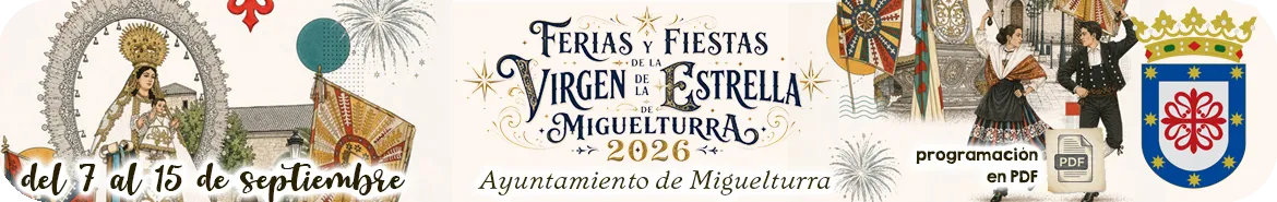 Programación Ferias y Fiestas Miguelturra 2026