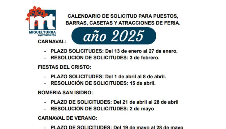 solicitudespuestosferialesano2025aytomiguelturra