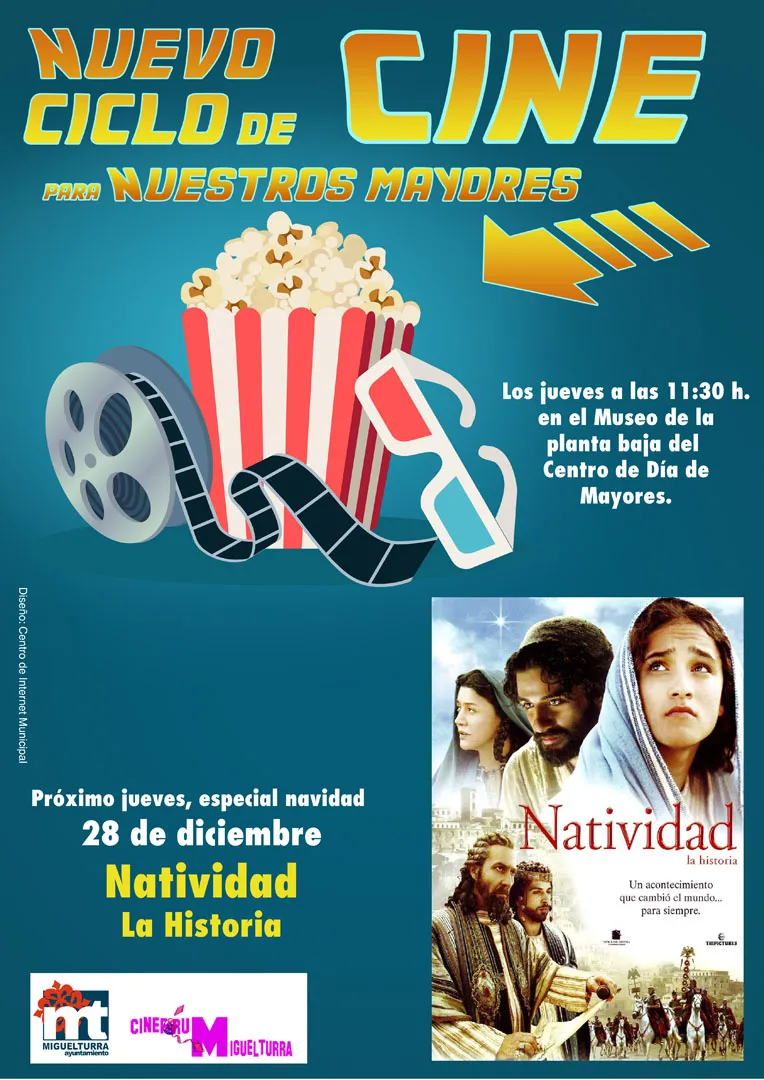 evento imagen cartel película "La historia de la Natividad"