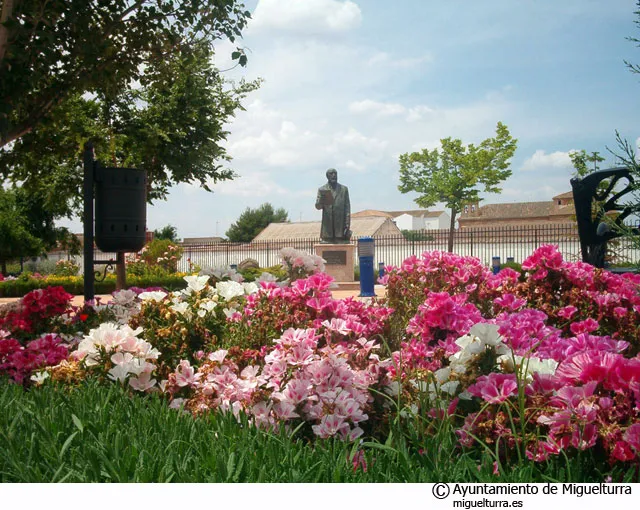 imagen de archivo del parque Rivas Moreno de Miguelturra