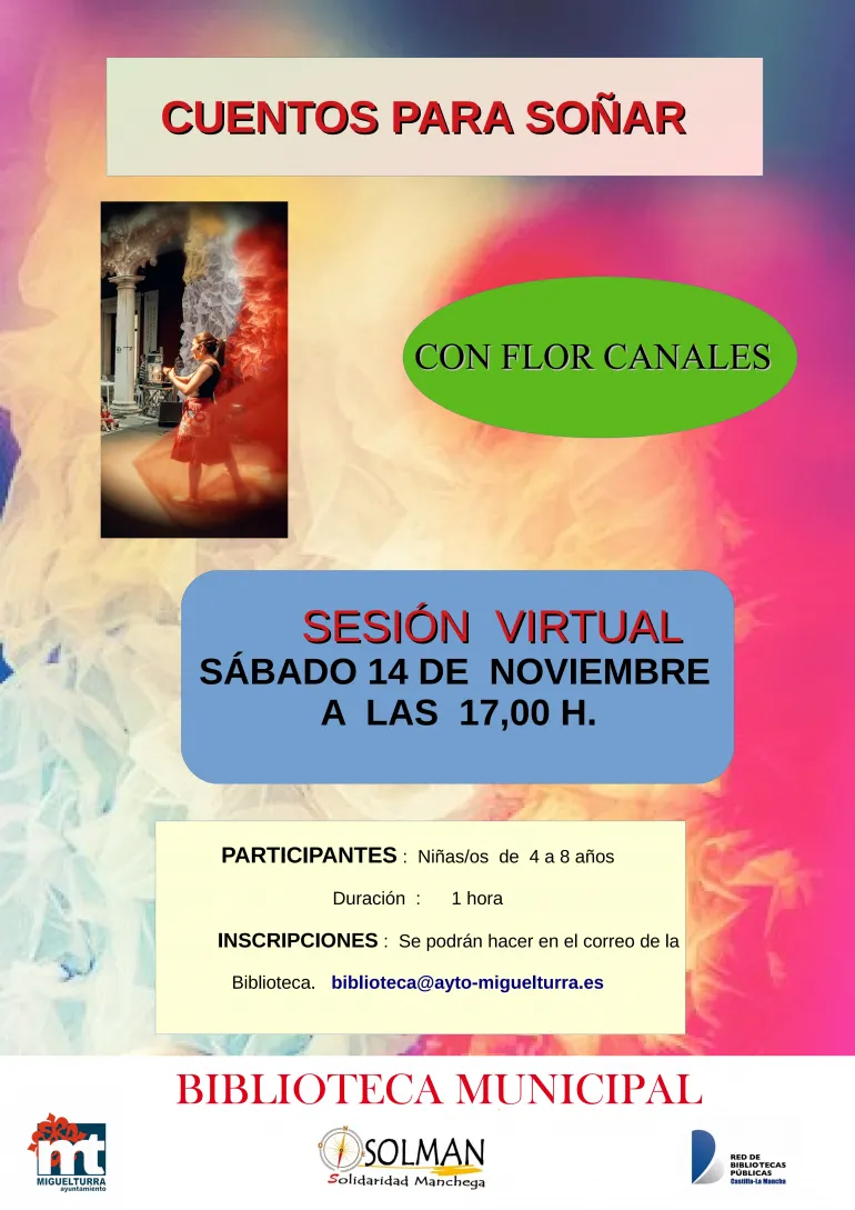 evento imagen sesión de cuenta cuentos, noviembre 2020