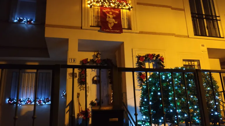 evento imagen del primer premio de Balcones Navideños del año 2019