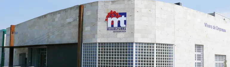 banner imagen fachada Vivero de Empresas de Miguelturra