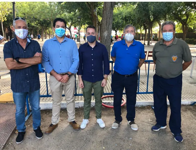 imagen del Campeonato de Petanca, septiembre 2020 Miguelturra