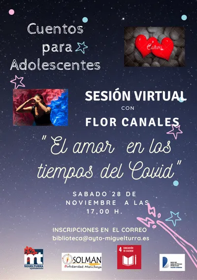 evento imagen sesión cuenta cuentos , noviembre 2020 Miguelturra