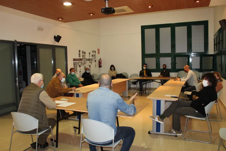 imagen de la reunión del foro agroalimentario, noviembre 2020, fuente imagen Gabinete Prensa Multimedia