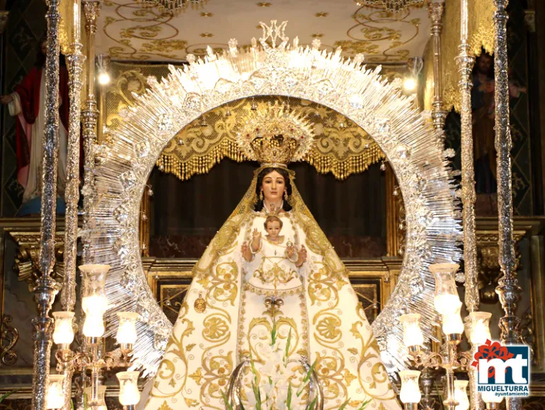 imagen de archivo de la Virgen de la Estrella, patrona de Miguelturra