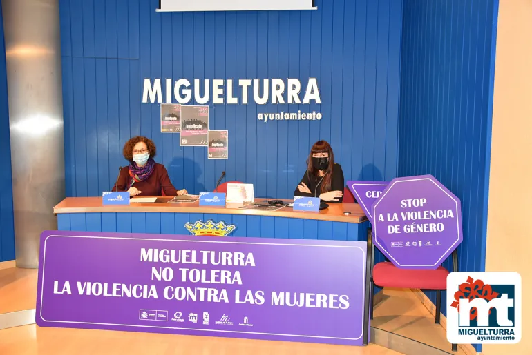 imagen presentación de los actos contra la violencia de las mujeres, noviembre 2020