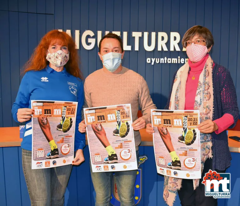 imagen de la presentación oficial de la Media Maratón Rural Virtual "Villa Miguelturra" 2020