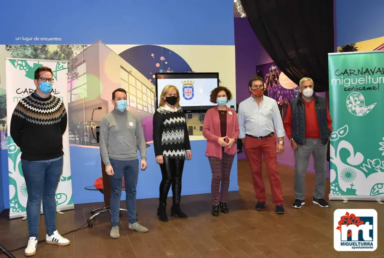 imagen en el Museo del Carnaval, autoridades y personas relacionadas con él, febrero de 2021