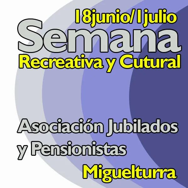 imagen publicidad Semana Cultural Jubilados 2013
