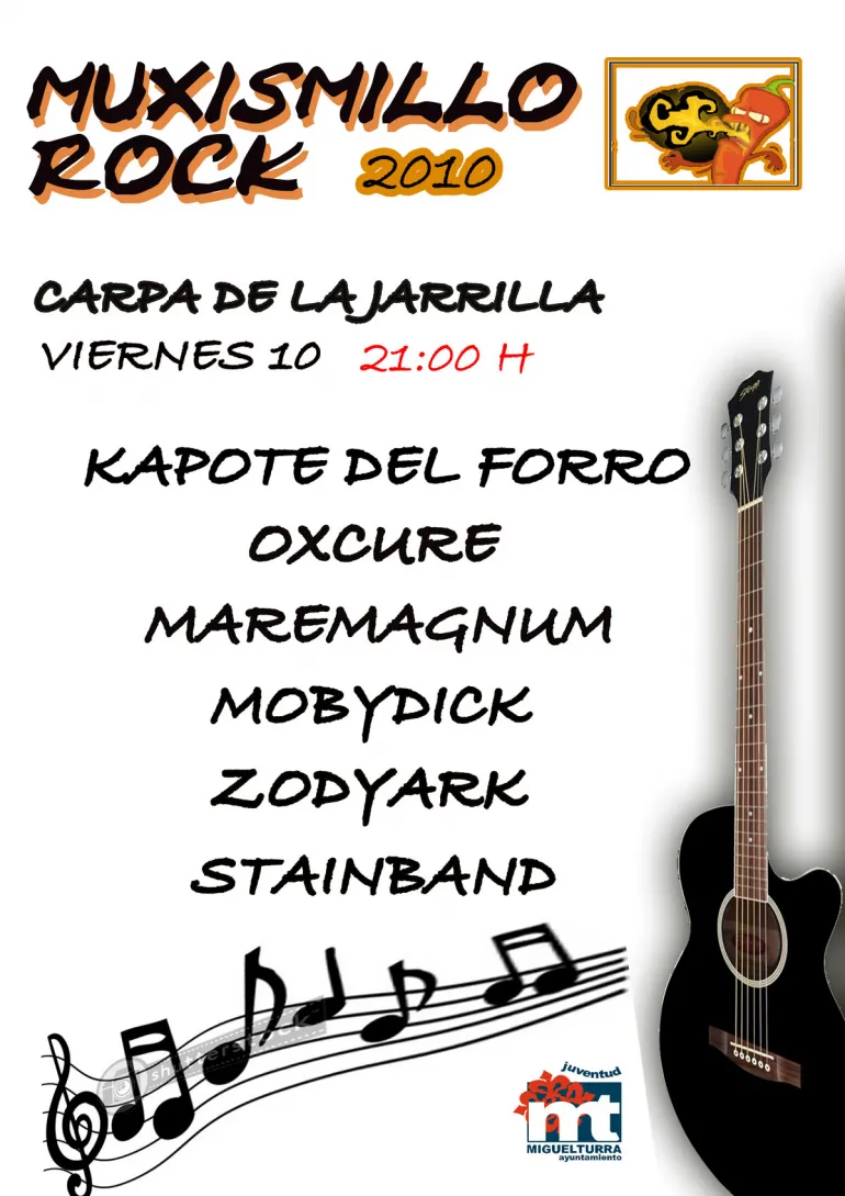 imagen del cartel Muxismillo Rock 2010