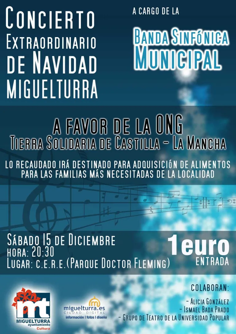 imagen cartel concierto navidad 15 diciembre 2012