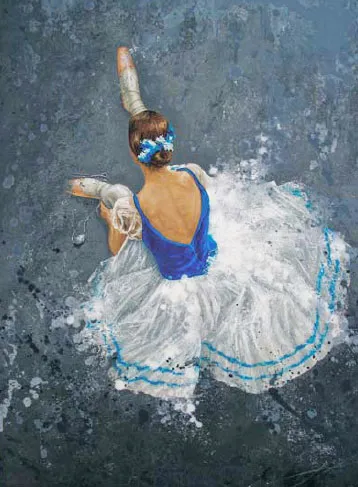 imagen de cuadro de bailarina, Juan Ángel Donaire
