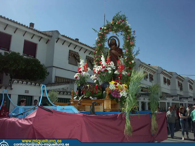 imagen de la Romería de San Isidro del pasado año