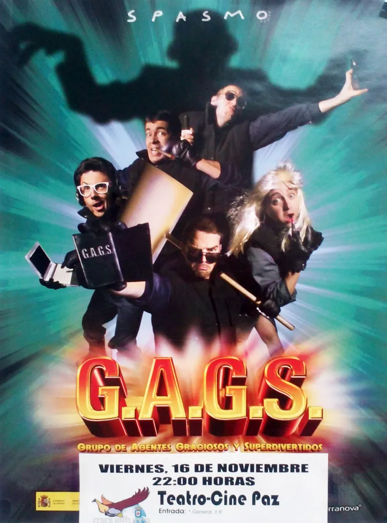 imagen del cartel de la obra de teatro G.A.G.S.