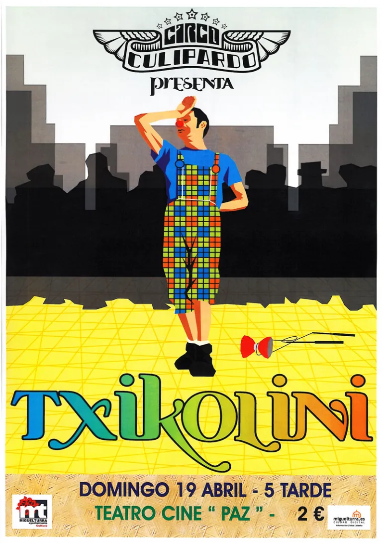imagen cartel obra Txikolini, abril de 2015