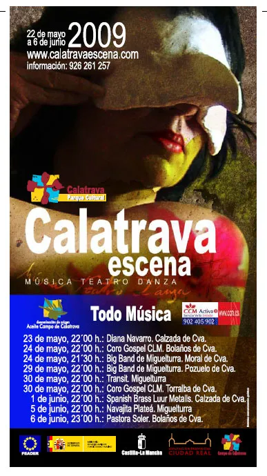 imagen publicidad CalatravaenEscena 2009