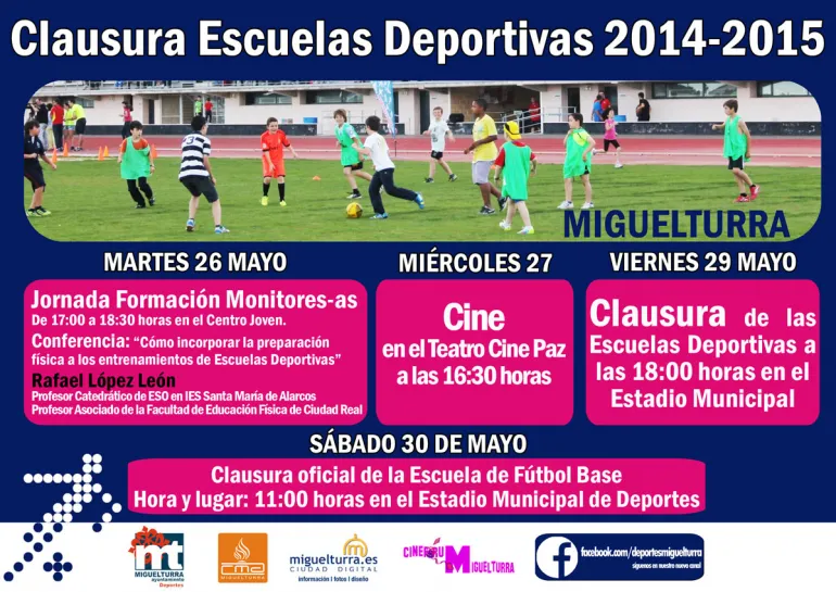 imagen cartel actividades fin EEDD, Mayo 2015