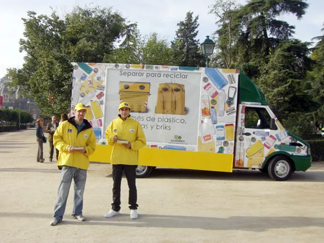 imagen Caravana Informativa Reciclaje, nov 2009