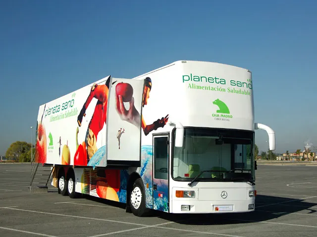 imagen del Autobús Planeta Sano