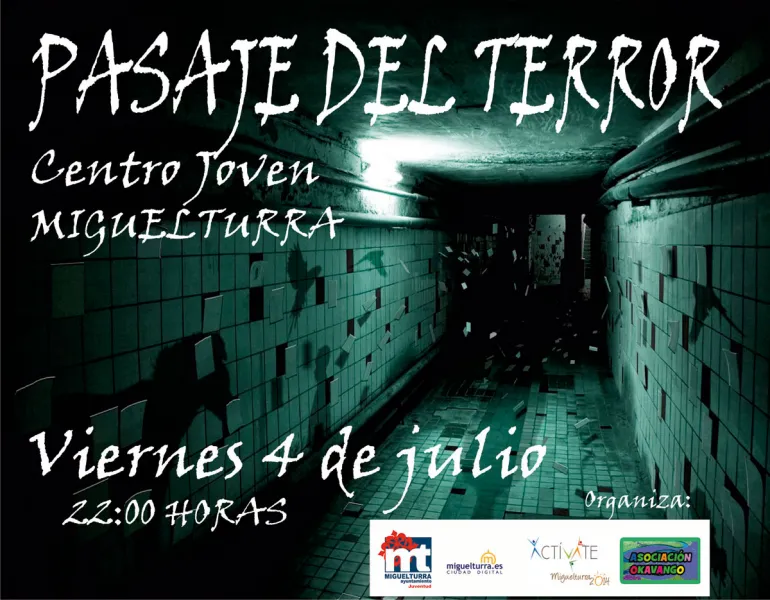 imagen cartel pasaje del terror, 4 julio de 2014
