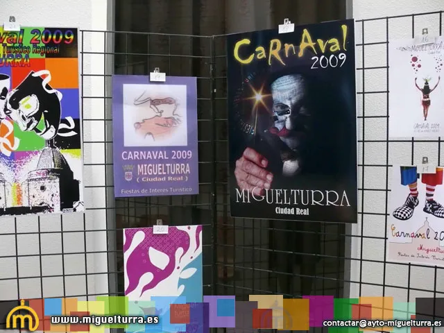 imagen de algunos carteles presentados al concurso