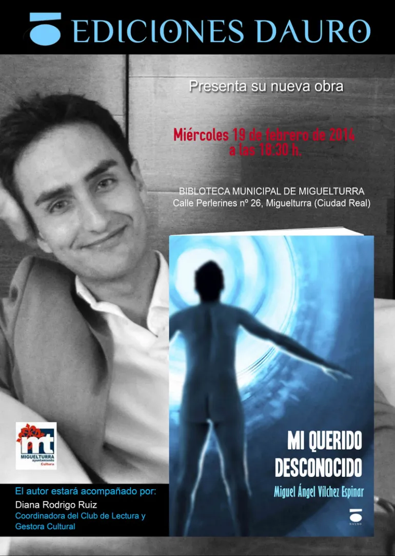 imagen cartel encuentro literario, febrero 2014
