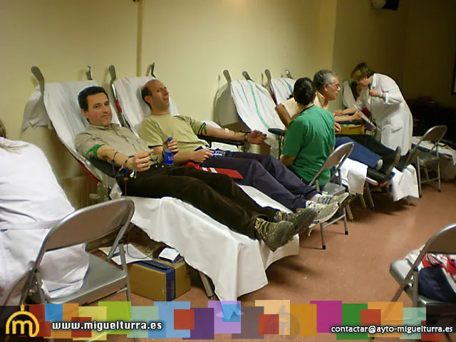 imagen de donación de sangre en el CentroJoven