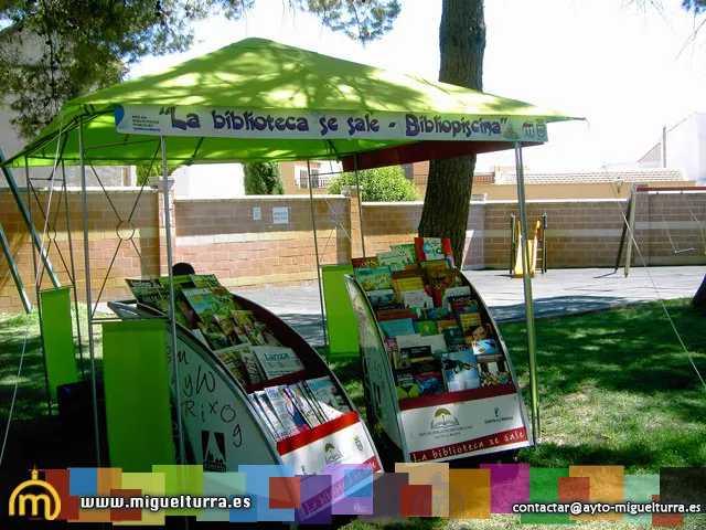 imagen del servicio municipal de Bibliopiscina