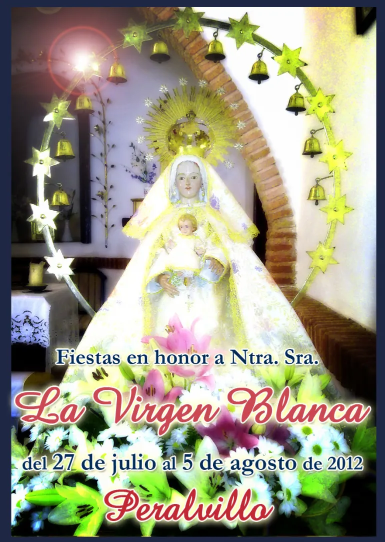 imagen del programa de Fiestas Virgen Blanca 2012