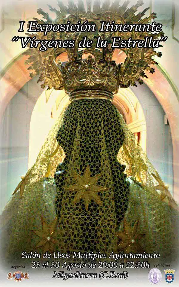 imagen cartel exposición Vírgenes, agosto 2014