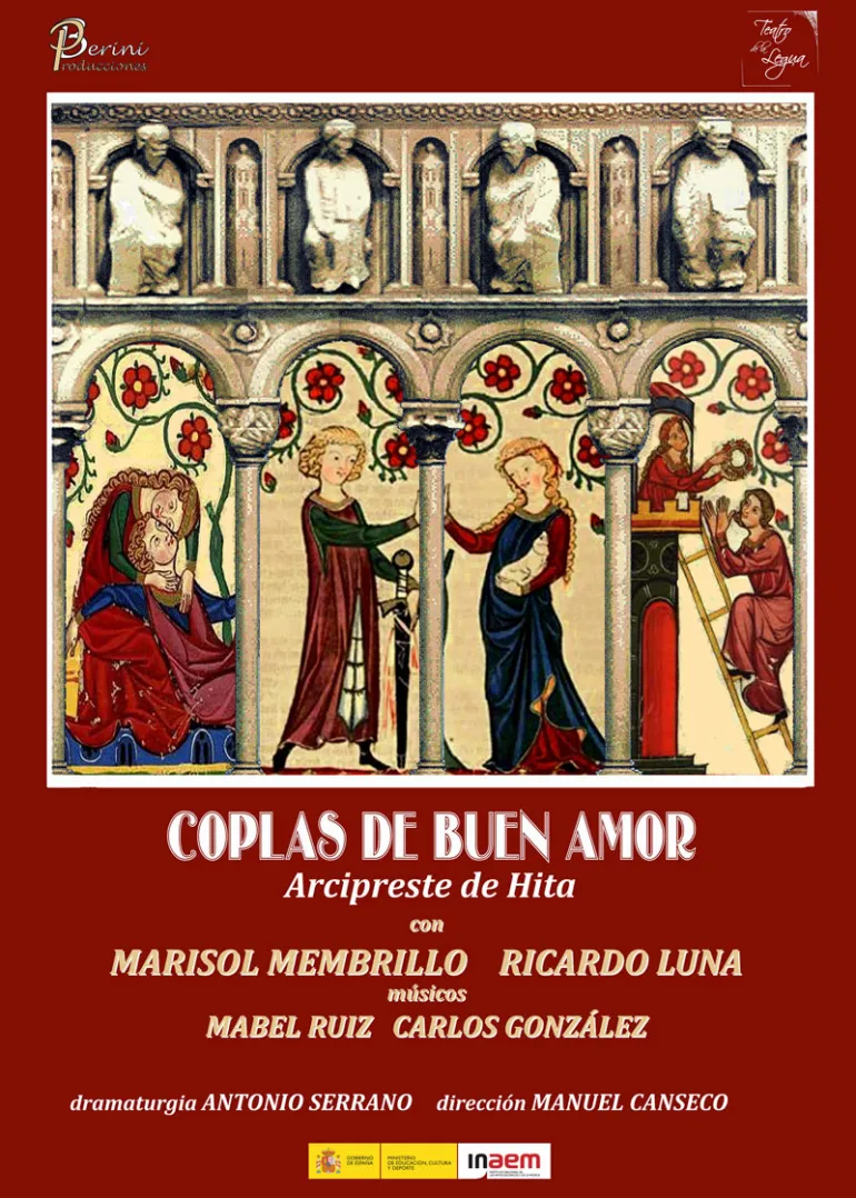 imagen cartel Coplas del Buen Amor, octubre 2014
