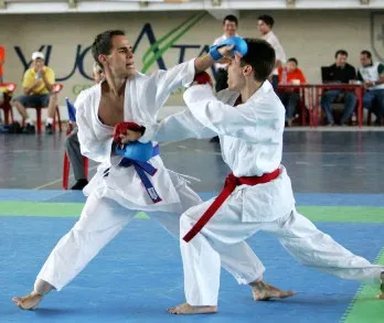 imagen de competiciones y exhibiciones de Karate