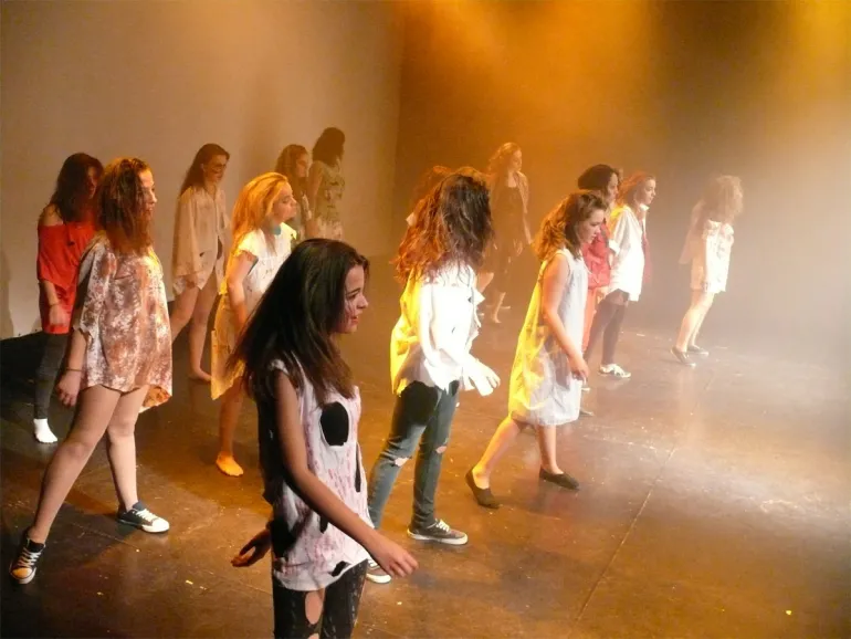 imagen del festival ballet UP curso 2012-2013