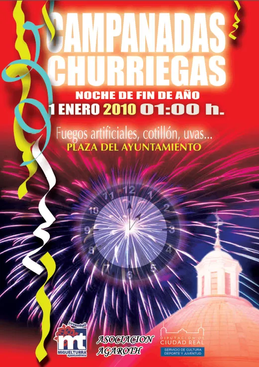 imagen del Cartel Campanadas Churriegas 2010