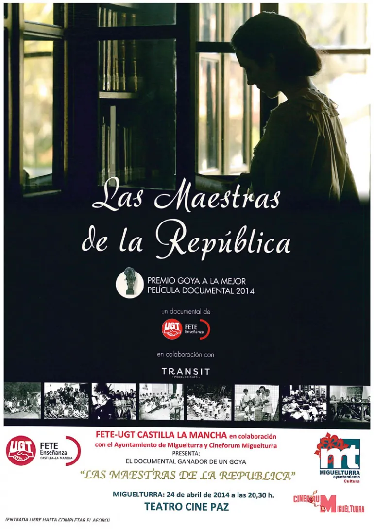 imagen cartel Las Maestras de la República