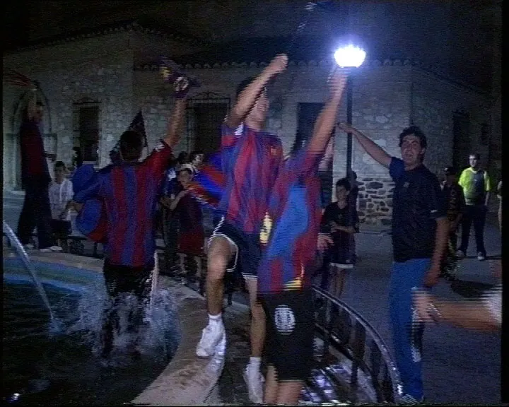 Los barcelonistas celebraron las victorias de 2006