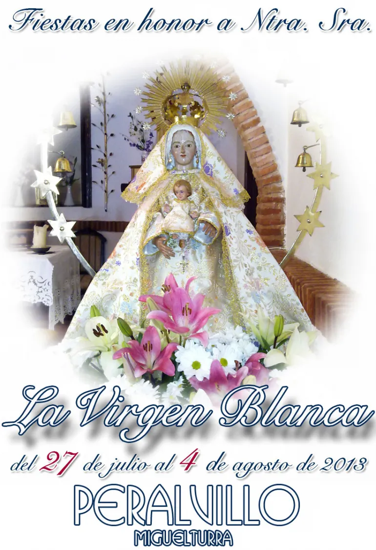 imagen portada programa fiestas Virgen Blanca 2013