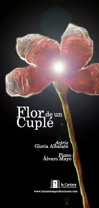 imagen de la obra de teatro la flor de un cuplé