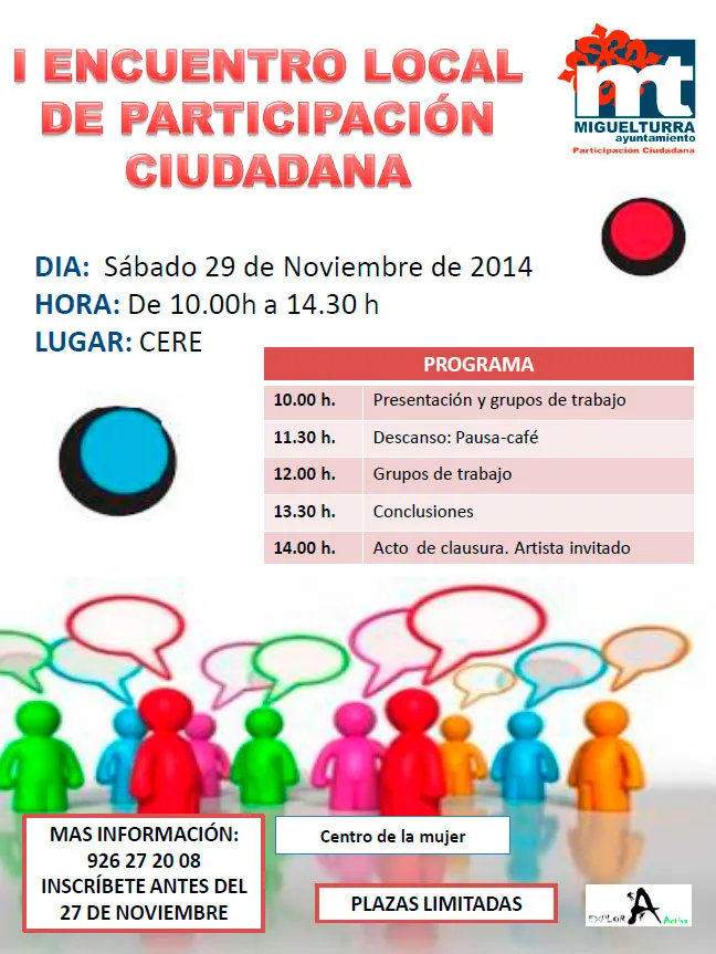 imagen cartel elaborado para el Encuentro, 2014