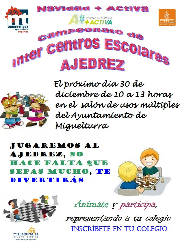 imagen del evento navideño de ajedrez 2013