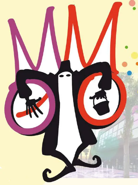 imagen anagrama Momo, Museo del Carnaval